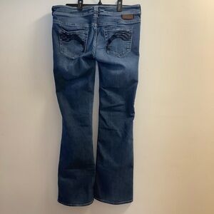 Brody Jeans boot cut low rise.